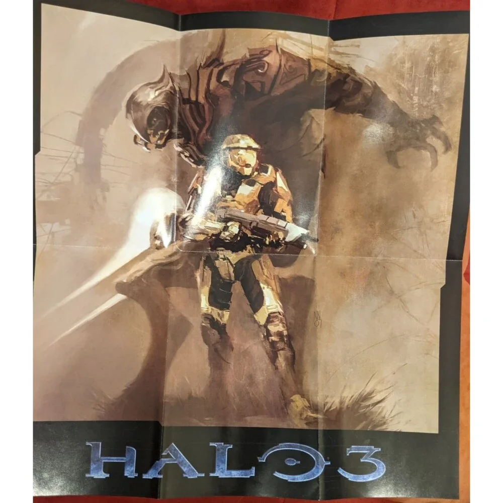 Halo 3, Xbox 360, Complete w/ Poster, Great Condition, Original Owner